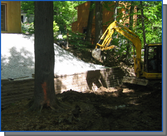 Retaining walls and concrete contractor in Baltimore, MD - Unlimited Excavating, Inc.