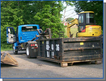 Commercial roll-off dumpster service in Baltimore, MD - Unlimited Excavating, Inc.