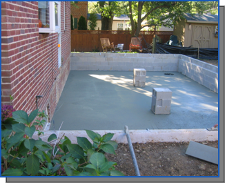 Concrete flat work contractor in Baltimore, MD - Unlimited Excavating, Inc.