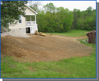 Fine grading for lawns in Baltimore, MD - Unlimited Excavating, Inc.